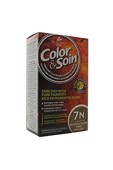 Color Soin Saç Boyası - 7N Fındık Sarısı 3525727539307