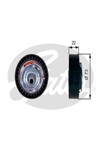 GATES T43225 Gergi Rulmani ( Dacia : Logan 1.4 Mpi 06-- 1.6 2010-- ) 8200908180 (WH515191)