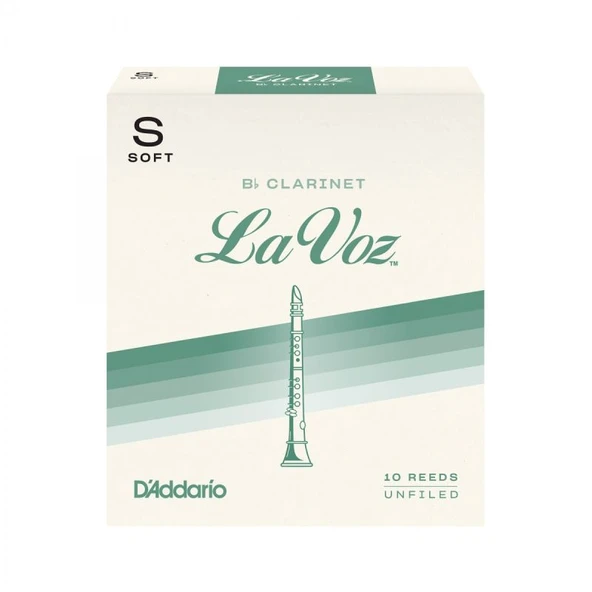 D\'Addario Woodwinds La Voz RCC10SF Sib Klarnet Kamışı Soft - Resim 2
