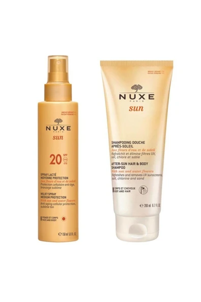 Nuxe Kofre C220 Sun Laıt Spf20 + 150 ml + Sun Şampuan 200 ml (30175855k20)