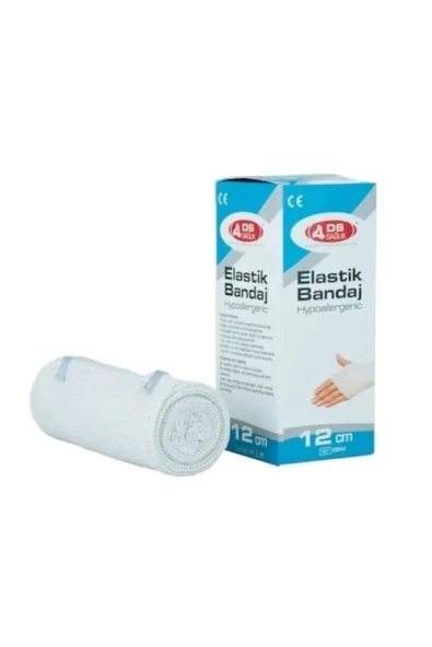DS Sağlık Elastik Bandaj Hipoalerjenik 12cm 150cm Kutulu