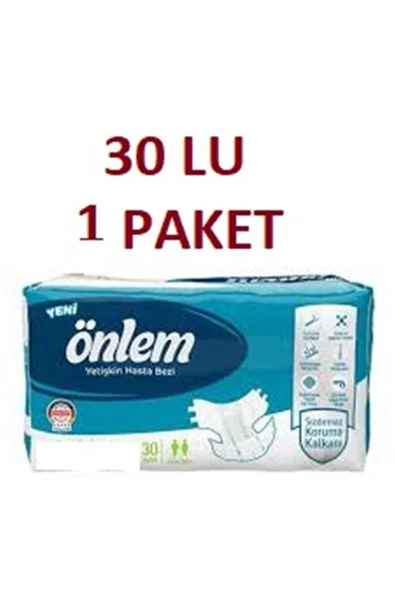 ÖNLEM Xl Extra Large Beden Belbantlı 30 Lu Hasta Bezi - 1