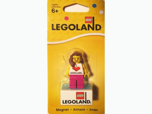 LEGO 851331 Magnet Minifigure I Brick Legoland Female