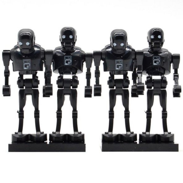 Star wars Rogue One mini figür K-2SO Droid 4lüset S22
