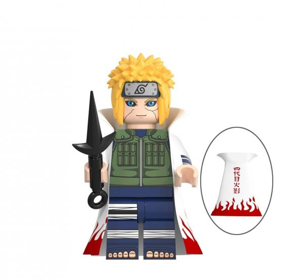 4.hokage namikaze minato mini figür Naruto Anime X-246 - 1