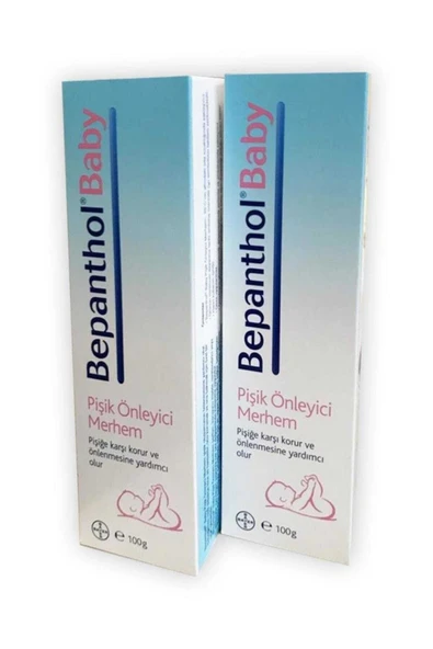 Bepanthol Pişik Önlemeye Yardımcı Merhem 100 G 2'li Paket