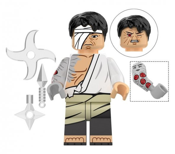 Danzo Shimura mini figür Naruto Anime X-136
