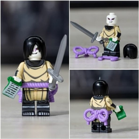 Orochimaru yeni model mini figür Naruto Anime C19 - 2