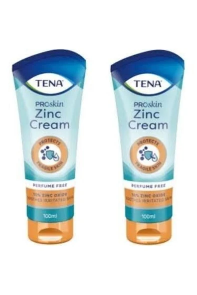 TENA Çinko Bariyer Krem 2 Adet 100 ml Yatan Hastalar Için Koruyucu / Onarıcı