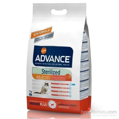 Advance Somonlu Kısırlaştırılmış Kedi Maması 1,5 Kg