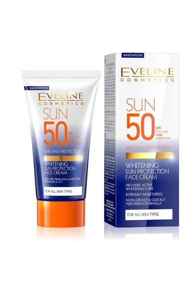 Eveline Cosmetics Eveline Tüm Ciltler Için Beyazlatıcı Güneş Koruyuc-