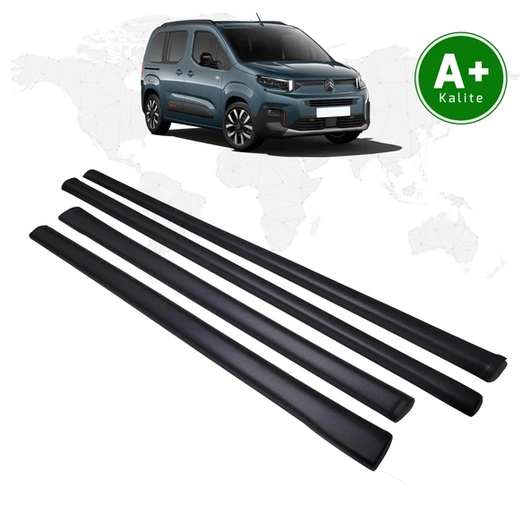 FA OTOMOTİV  Citroen Berlingo Marşpiyel Kaplaması 4 Parça 2024 Model ve Sonrası