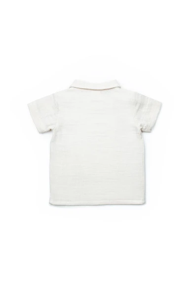 Bebek 3'lü Salopet Müslin Takım %100 Pamuk - Yenidoğan - CSYM7102 - 4