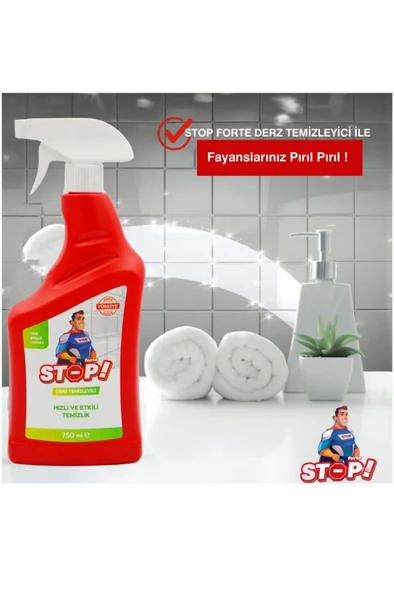 Stop Forte Derz Temizleyici - 750 ML - 3