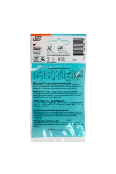 Tepe Interdental Brush Arayüz Fırçası Turuncu 0.45 mm 8 li - 2