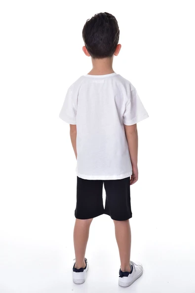 Harry Potter Baskılı 2'li Şort - T-Shirt Çocuk Takım - 3