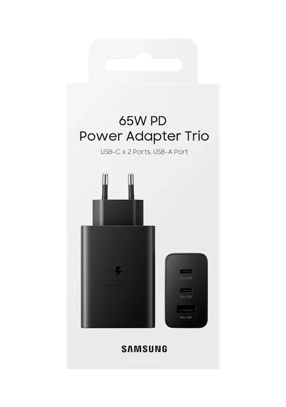 Samsung EP-T6530 65 W 3in1 Hızlı Şarj Adaptörü