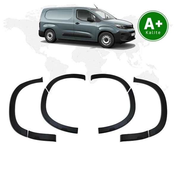 FA OTOMOTİV  Opel Combo Panelvan Dodik Seti 8 Parça 2024 Model ve Sonrası