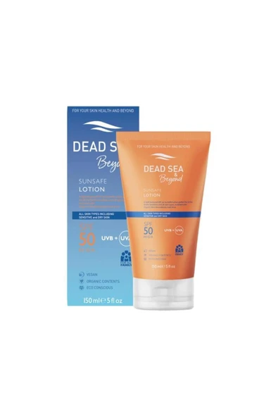 Dead Sea Beyond Dead Sea & Beyond Sunsafe Lotion Spf50 150 ml