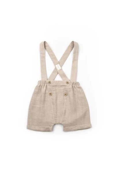 Bebek 3'lü Salopet Müslin Takım %100 Pamuk - Yenidoğan - CSYM7102 - 6