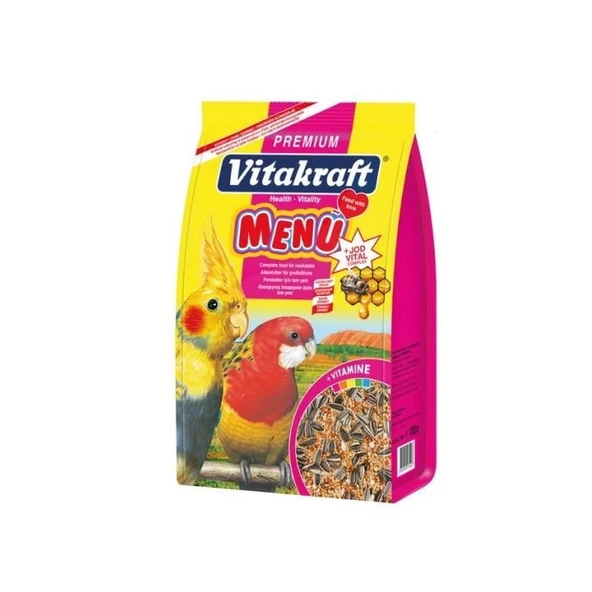 Vitakraft Menu Paraket Yemi 1000 Gr