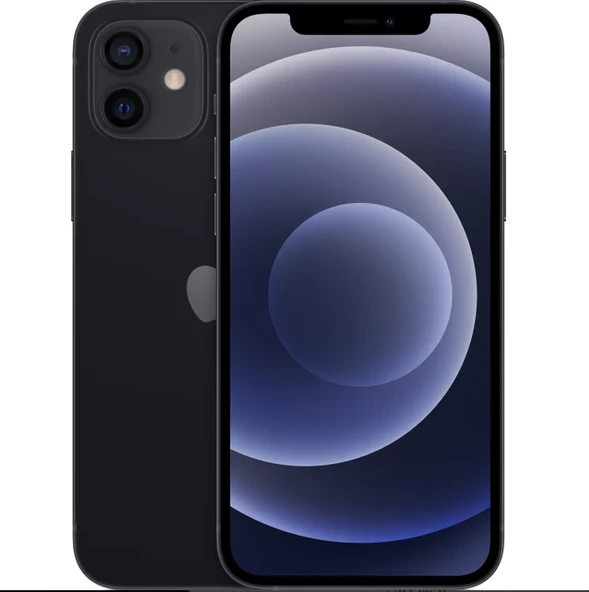 APPLE iPhone 12 64 GB Siyah (Apple Türkiye Garantili)