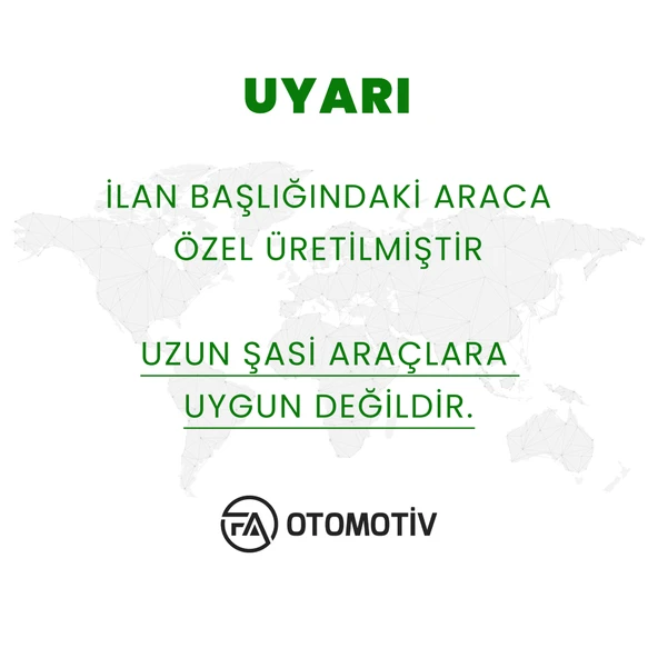 FA OTOMOTİV  Opel Combo Marşpiyel Kaplaması 4 Parça 2024 Model ve Sonrası - 5