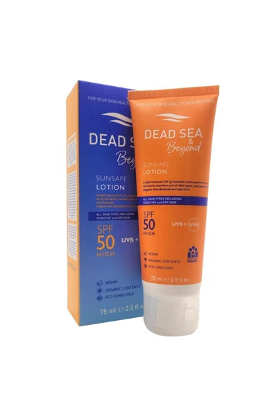 Dead Sea Spa Magik Sunsafe Magic Lotion Spf50 75 ml