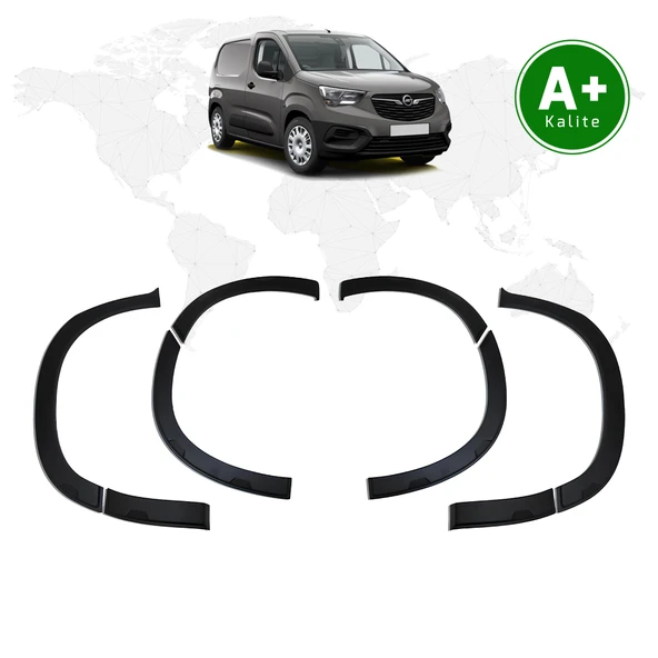 FA OTOMOTİV  Opel Combo Panelvan Dodik Seti 8 Parça 2019 Model ve Sonrası