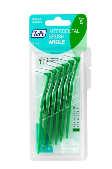 Tepe Angel Arayüz Fırçası Yeşil 0.8 mm 6 lı