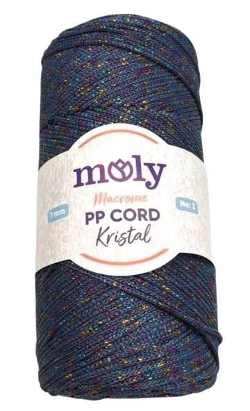 Angel Çanta Aksesuar Moly Yarn 200 Gr Simli Polyester Makrome No:5 ürün görseli 1