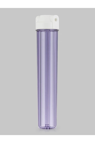 watalina  20" BOY 3/8 GİRİŞ ÇIKIŞ ŞEFFAF HOUSING
