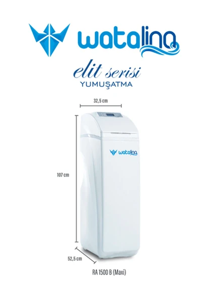 watalina  Eco Line 25 Litre Tam Otomatik Dijital Yumuşatma Cihazı - 2