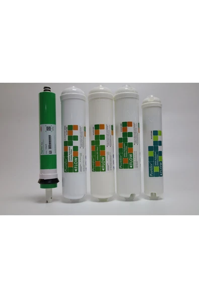 watalina  5 Aşamalı Su Arıtma Filtre Seti – Membran Dahil - 2