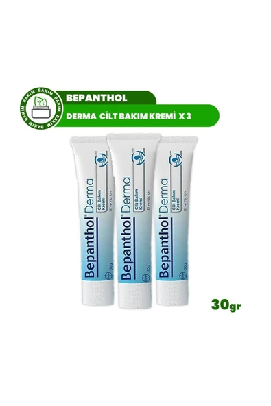 Bepanthol Derma Cilt Bakım Kremi 30 g x 3 Adet