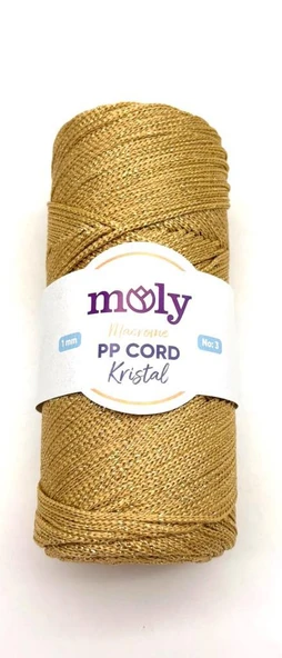 Angel Çanta Aksesuar Moly Yarn 200 Gr Simli Polyester Makrome No:050