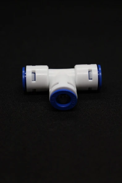 watalina  6mm quıck x 6mm orta çubuk x 6mm quıck T Bağlantı - 2
