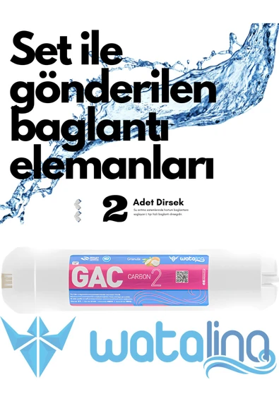 watalina  GAC Granül Karbon Filtre – Suyunuzu Arındırın ve Doğallığını Koruyun - 2