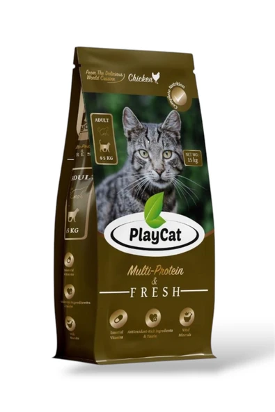 Yetişkin Kedi Chicken Tavuklu Multi-Protein Kedi Maması 15 Kg