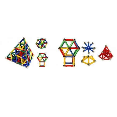 KENPAZAR Manyetik Lego Seti 37 Parça Çocuk Gelişim Eğitici Oyuncak
