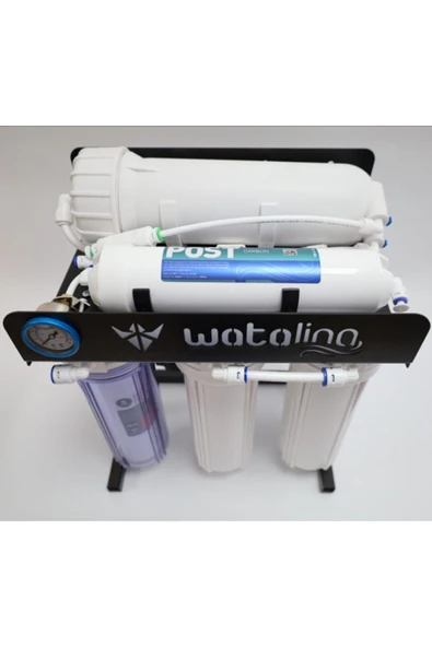watalina  10" Açık Kasa 100 GPD Pompalı Tezgah Altı Su Arıtma Cihazı - 2