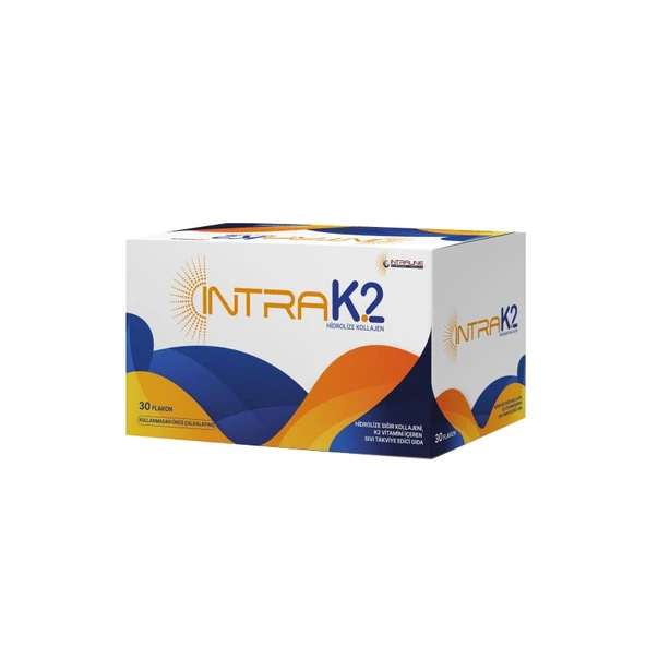Intra K2 Enzimatik Hidrolize Sığır Kollajeni 30ml x 30 Flakon ürün görseli