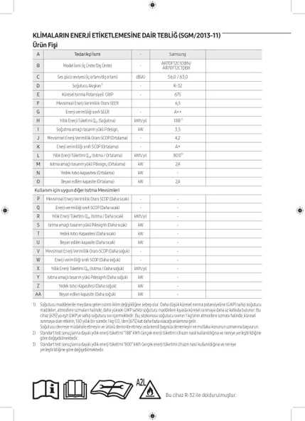 Samsung AR70F12C1DB/SK Windfree Premium 12000 BTU A+++ Inverter Duvar Tipi Klima - Resim 3