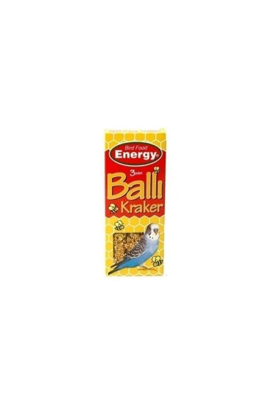 Energy Bird Food Ballı Kraker 3'lü 100 gr