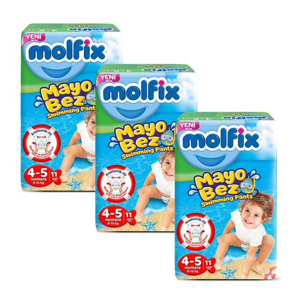 Molfix Mayo Bebek Bezi 4-5 Beden 33 Adet 9-15 Kg - 2