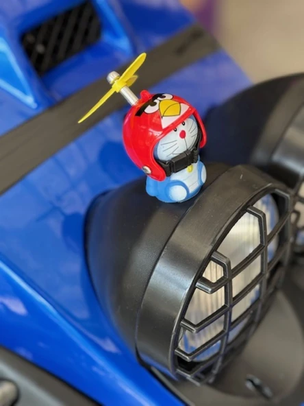 Anime Kedicİk ANGRE BIRDS Kedicik Araç Motor Masa Torpido Süsü Kasklı - 2