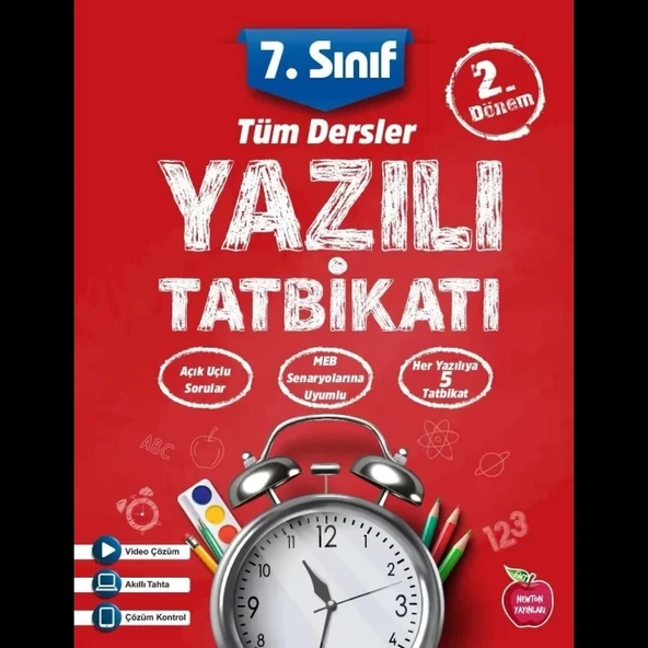 Newton Yayınları 7.Sınıf 2.Dönem Tüm Dersler Yazılı Tatbikatı