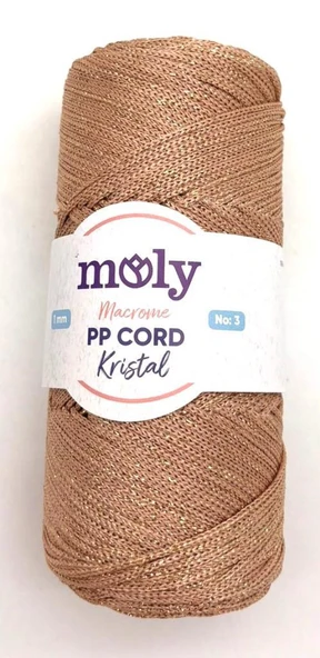 Angel Çanta Aksesuar Moly Yarn 200 Gr Simli Polyester Makrome No:33 ürün görseli 1