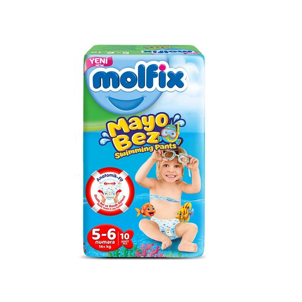 Molfix Mayo Bebek Bezi 5-6 Beden 10 Adet 14+ Kg - 2