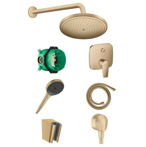Hansgrohe Talis E Ankastre Banyo Seti Bronz - 2